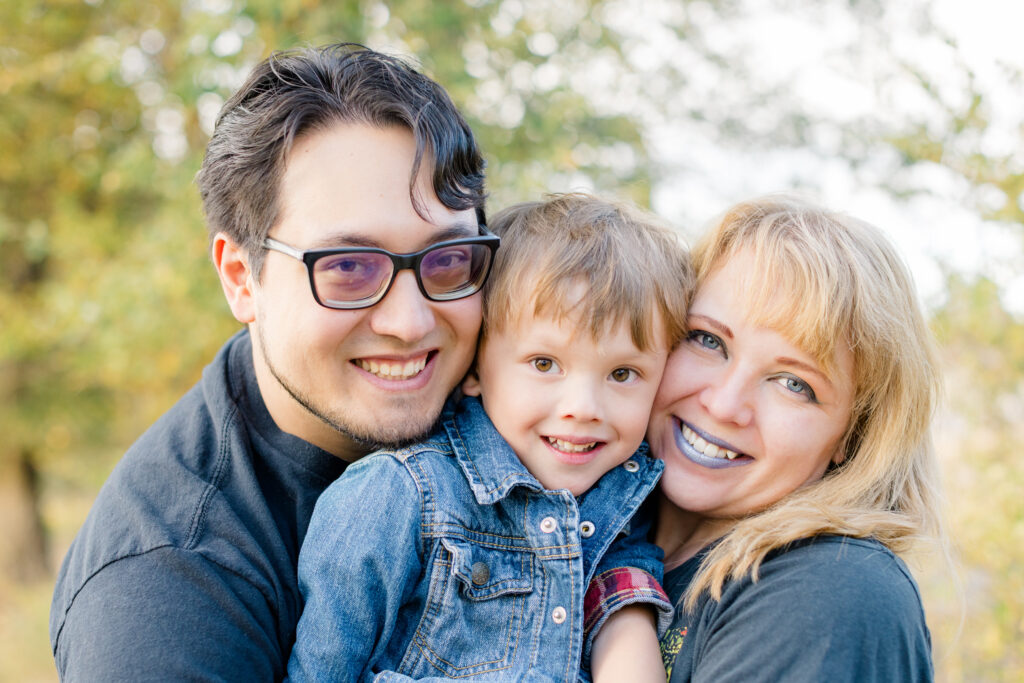 Fall family photo session