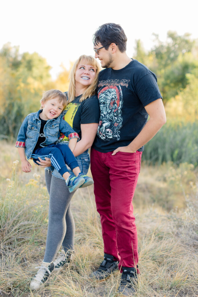 Fall family photo session