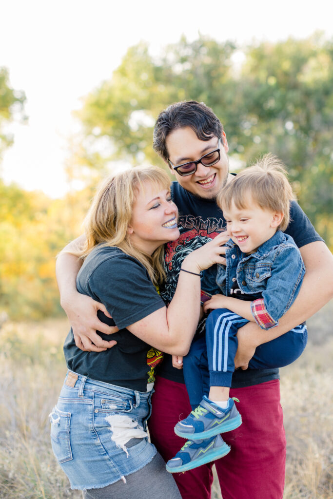 Fall family photo session