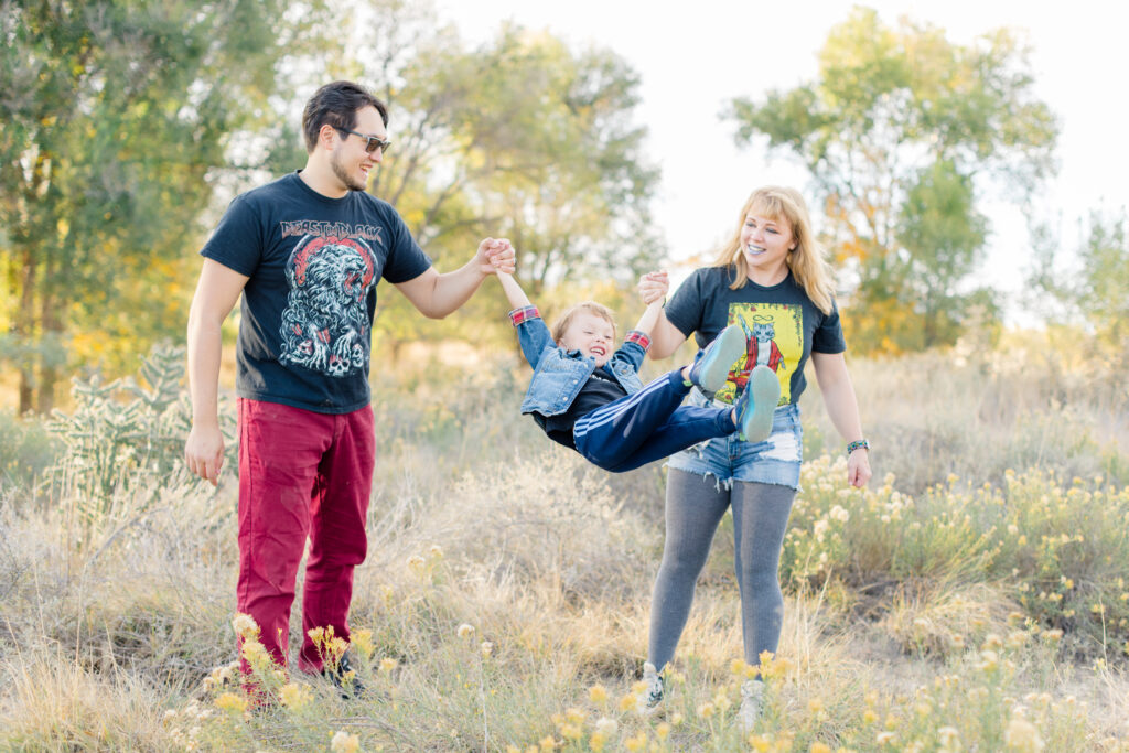 Fall family photo session