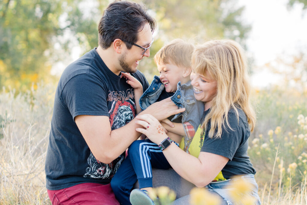 Fall family photo session