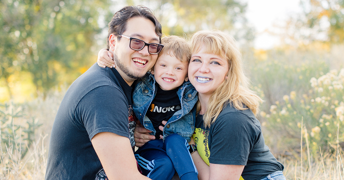 Fall family photo session