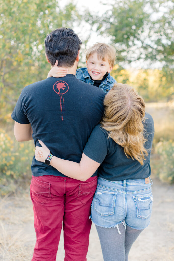 Fall family photo session