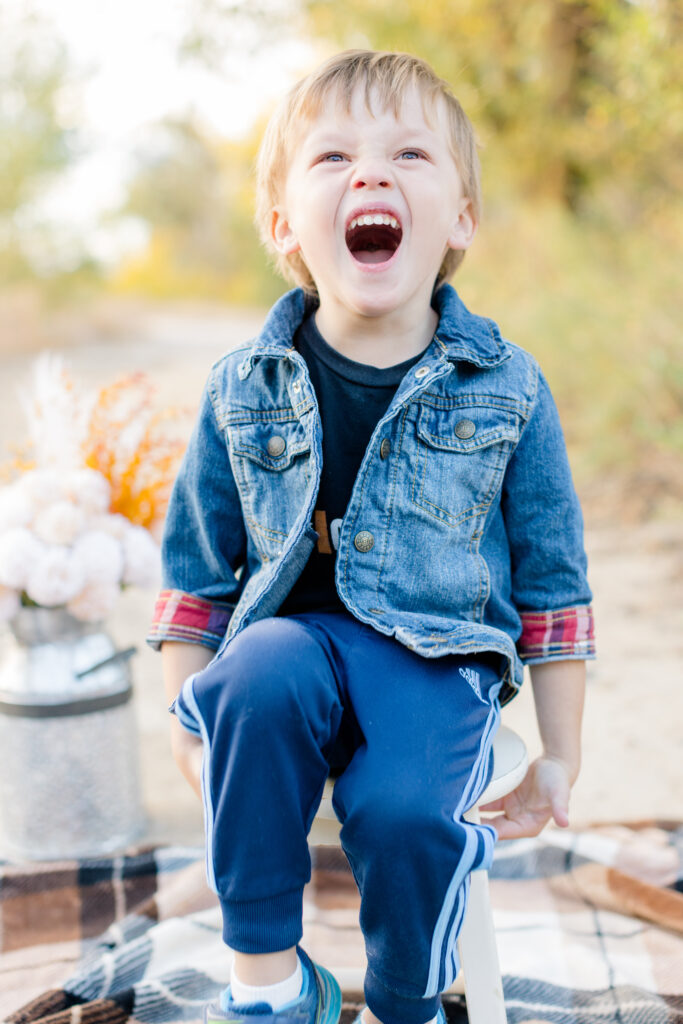 Fall family photo session