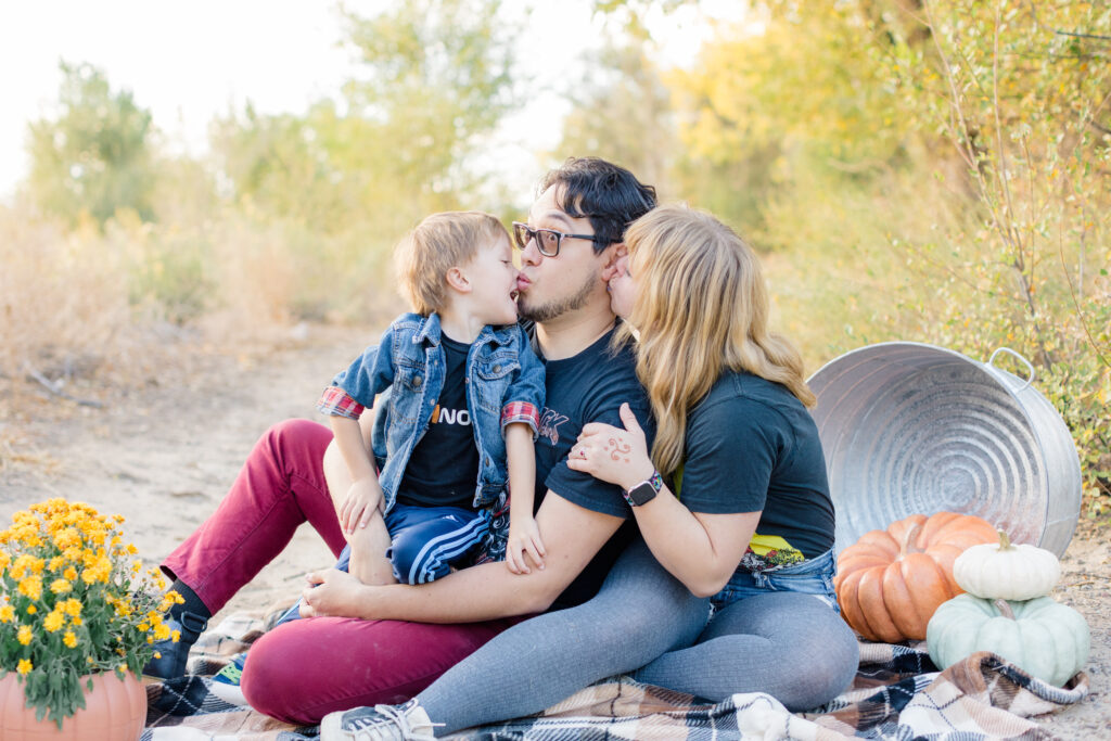 Fall family photo session