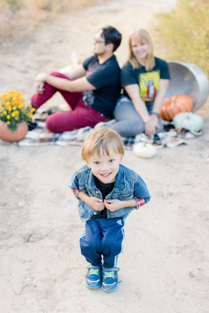 Fall family photo session